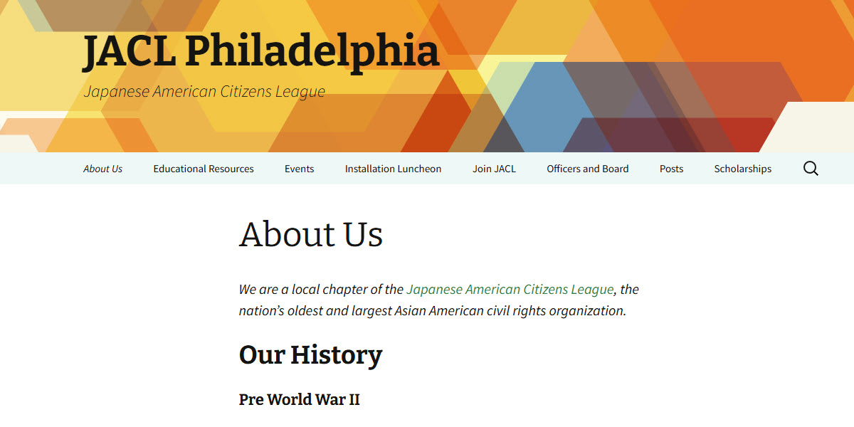 Japanese American Citizens League Philadelphia Chapter