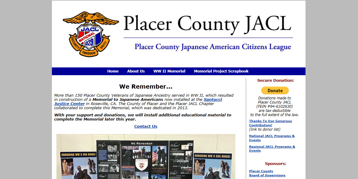 Japanese American Citizens League Placer County Chapter