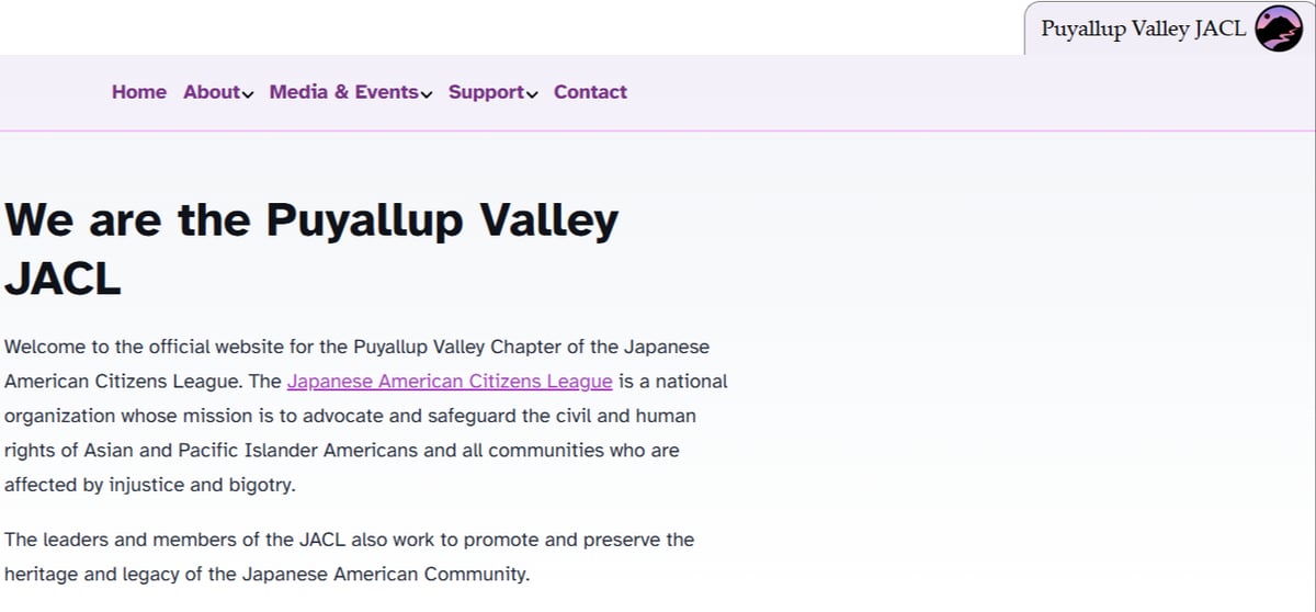 Japanese American Citizens League Puyallup Valley Chapter