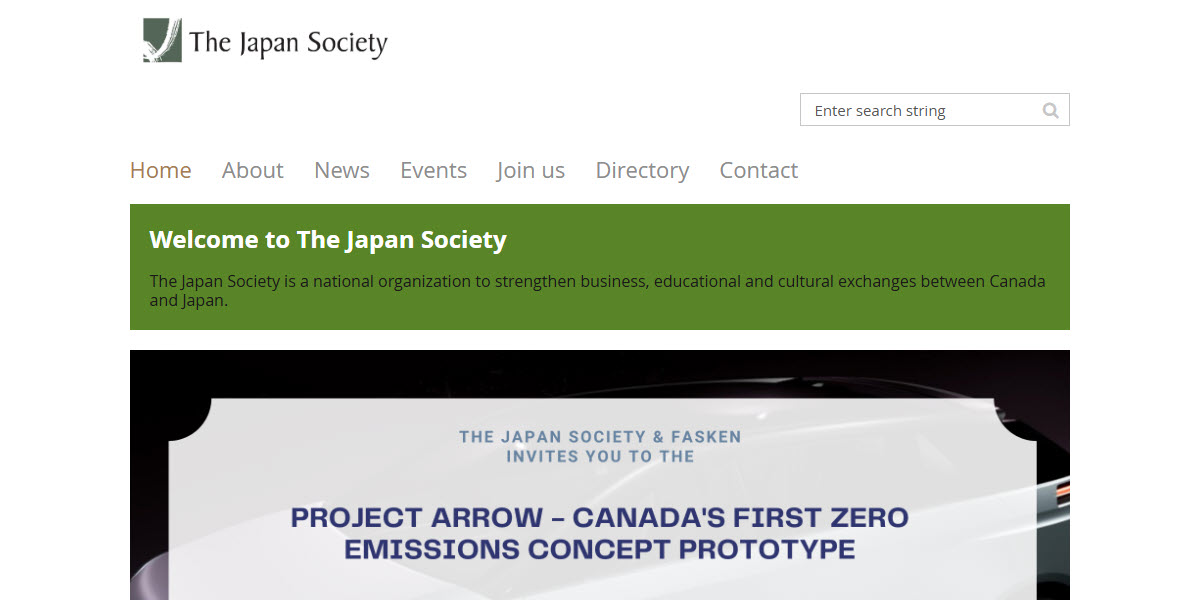 The Japan Society Canada